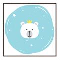 Picture of Prince Bear I  _GroupedProduct_Square_Mini_ _GroupedProduct_Square_Canvas_Framed_