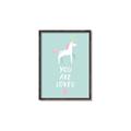 Picture of Loved Unicorn _GroupedProduct_Rectangle_Portrait_Mini_ _GroupedProduct_Rectangle_Portrait_Canvas_Framed_