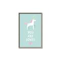Picture of Loved Unicorn _GroupedProduct_Rectangle_Portrait_Mini_ _GroupedProduct_Rectangle_Portrait_Canvas_Framed_