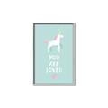 Picture of Loved Unicorn _GroupedProduct_Rectangle_Portrait_Mini_ _GroupedProduct_Rectangle_Portrait_Canvas_Framed_