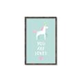 Picture of Loved Unicorn _GroupedProduct_Rectangle_Portrait_Mini_ _GroupedProduct_Rectangle_Portrait_Canvas_Framed_