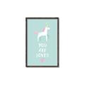 Picture of Loved Unicorn _GroupedProduct_Rectangle_Portrait_Mini_ _GroupedProduct_Rectangle_Portrait_Canvas_Framed_