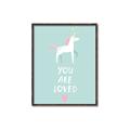 Picture of Loved Unicorn _GroupedProduct_Rectangle_Portrait_Mini_ _GroupedProduct_Rectangle_Portrait_Canvas_Framed_