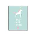 Picture of Loved Unicorn _GroupedProduct_Rectangle_Portrait_Mini_ _GroupedProduct_Rectangle_Portrait_Canvas_Framed_