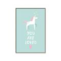 Picture of Loved Unicorn _GroupedProduct_Rectangle_Portrait_Mini_ _GroupedProduct_Rectangle_Portrait_Canvas_Framed_