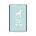 Picture of Loved Unicorn _GroupedProduct_Rectangle_Portrait_Mini_ _GroupedProduct_Rectangle_Portrait_Canvas_Framed_