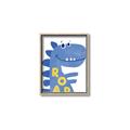Picture of Blue Roar _GroupedProduct_Rectangle_Portrait_Mini_ _GroupedProduct_Rectangle_Portrait_Canvas_Framed_