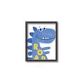 Picture of Blue Roar _GroupedProduct_Rectangle_Portrait_Mini_ _GroupedProduct_Rectangle_Portrait_Canvas_Framed_