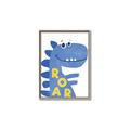 Picture of Blue Roar _GroupedProduct_Rectangle_Portrait_Mini_ _GroupedProduct_Rectangle_Portrait_Canvas_Framed_