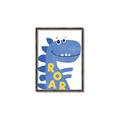 Picture of Blue Roar _GroupedProduct_Rectangle_Portrait_Mini_ _GroupedProduct_Rectangle_Portrait_Canvas_Framed_