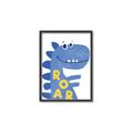 Picture of Blue Roar _GroupedProduct_Rectangle_Portrait_Mini_ _GroupedProduct_Rectangle_Portrait_Canvas_Framed_