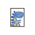 Picture of Blue Roar _GroupedProduct_Rectangle_Portrait_Mini_ _GroupedProduct_Rectangle_Portrait_Canvas_Framed_