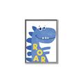 Picture of Blue Roar _GroupedProduct_Rectangle_Portrait_Mini_ _GroupedProduct_Rectangle_Portrait_Canvas_Framed_