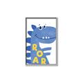Picture of Blue Roar _GroupedProduct_Rectangle_Portrait_Mini_ _GroupedProduct_Rectangle_Portrait_Canvas_Framed_