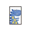 Picture of Blue Roar _GroupedProduct_Rectangle_Portrait_Mini_ _GroupedProduct_Rectangle_Portrait_Canvas_Framed_