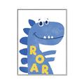 Picture of Blue Roar _GroupedProduct_Rectangle_Portrait_Mini_ _GroupedProduct_Rectangle_Portrait_Canvas_Framed_