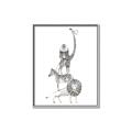 Picture of Stacked Animals II _GroupedProduct_Rectangle_Portrait_Mini_ _GroupedProduct_Rectangle_Portrait_Canvas_Framed_