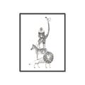 Picture of Stacked Animals II _GroupedProduct_Rectangle_Portrait_Mini_ _GroupedProduct_Rectangle_Portrait_Canvas_Framed_