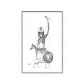 Picture of Stacked Animals II _GroupedProduct_Rectangle_Portrait_Mini_ _GroupedProduct_Rectangle_Portrait_Canvas_Framed_