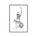 Picture of Stacked Animals II _GroupedProduct_Rectangle_Portrait_Mini_ _GroupedProduct_Rectangle_Portrait_Canvas_Framed_