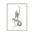 Picture of Stacked Animals II _GroupedProduct_Rectangle_Portrait_Mini_ _GroupedProduct_Rectangle_Portrait_Canvas_Framed_
