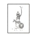 Picture of Stacked Animals II _GroupedProduct_Rectangle_Portrait_Mini_ _GroupedProduct_Rectangle_Portrait_Canvas_Framed_