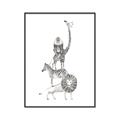 Picture of Stacked Animals II _GroupedProduct_Rectangle_Portrait_Mini_ _GroupedProduct_Rectangle_Portrait_Canvas_Framed_