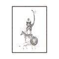 Picture of Stacked Animals II _GroupedProduct_Rectangle_Portrait_Mini_ _GroupedProduct_Rectangle_Portrait_Canvas_Framed_