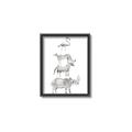 Picture of Stacked Animals I   _GroupedProduct_Rectangle_Portrait_Mini_ _GroupedProduct_Rectangle_Portrait_Canvas_Framed_