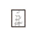 Picture of Stacked Animals I   _GroupedProduct_Rectangle_Portrait_Mini_ _GroupedProduct_Rectangle_Portrait_Canvas_Framed_