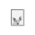 Picture of Farmhouse Pig _GroupedProduct_Rectangle_Portrait_Mini_ _GroupedProduct_Rectangle_Portrait_Canvas_Framed_