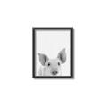 Picture of Farmhouse Pig _GroupedProduct_Rectangle_Portrait_Mini_ _GroupedProduct_Rectangle_Portrait_Canvas_Framed_
