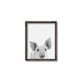 Picture of Farmhouse Pig _GroupedProduct_Rectangle_Portrait_Mini_ _GroupedProduct_Rectangle_Portrait_Canvas_Framed_