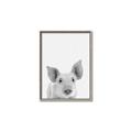 Picture of Farmhouse Pig _GroupedProduct_Rectangle_Portrait_Mini_ _GroupedProduct_Rectangle_Portrait_Canvas_Framed_