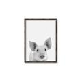 Picture of Farmhouse Pig _GroupedProduct_Rectangle_Portrait_Mini_ _GroupedProduct_Rectangle_Portrait_Canvas_Framed_