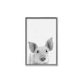 Picture of Farmhouse Pig _GroupedProduct_Rectangle_Portrait_Mini_ _GroupedProduct_Rectangle_Portrait_Canvas_Framed_