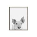 Picture of Farmhouse Pig _GroupedProduct_Rectangle_Portrait_Mini_ _GroupedProduct_Rectangle_Portrait_Canvas_Framed_