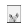 Picture of Farmhouse Pig _GroupedProduct_Rectangle_Portrait_Mini_ _GroupedProduct_Rectangle_Portrait_Canvas_Framed_