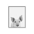 Picture of Farmhouse Pig _GroupedProduct_Rectangle_Portrait_Mini_ _GroupedProduct_Rectangle_Portrait_Canvas_Framed_