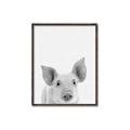 Picture of Farmhouse Pig _GroupedProduct_Rectangle_Portrait_Mini_ _GroupedProduct_Rectangle_Portrait_Canvas_Framed_