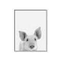 Picture of Farmhouse Pig _GroupedProduct_Rectangle_Portrait_Mini_ _GroupedProduct_Rectangle_Portrait_Canvas_Framed_