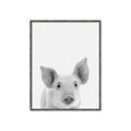 Picture of Farmhouse Pig _GroupedProduct_Rectangle_Portrait_Mini_ _GroupedProduct_Rectangle_Portrait_Canvas_Framed_