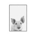 Picture of Farmhouse Pig _GroupedProduct_Rectangle_Portrait_Mini_ _GroupedProduct_Rectangle_Portrait_Canvas_Framed_