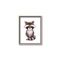 Picture of Small Raccoon _GroupedProduct_Rectangle_Portrait_Mini_ _GroupedProduct_Rectangle_Portrait_Canvas_Framed_