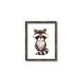Picture of Small Raccoon _GroupedProduct_Rectangle_Portrait_Mini_ _GroupedProduct_Rectangle_Portrait_Canvas_Framed_