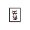 Picture of Small Raccoon _GroupedProduct_Rectangle_Portrait_Mini_ _GroupedProduct_Rectangle_Portrait_Canvas_Framed_