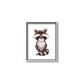 Picture of Small Raccoon _GroupedProduct_Rectangle_Portrait_Mini_ _GroupedProduct_Rectangle_Portrait_Canvas_Framed_