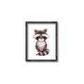 Picture of Small Raccoon _GroupedProduct_Rectangle_Portrait_Mini_ _GroupedProduct_Rectangle_Portrait_Canvas_Framed_