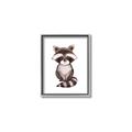 Picture of Small Raccoon _GroupedProduct_Rectangle_Portrait_Mini_ _GroupedProduct_Rectangle_Portrait_Canvas_Framed_