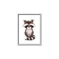 Picture of Small Raccoon _GroupedProduct_Rectangle_Portrait_Mini_ _GroupedProduct_Rectangle_Portrait_Canvas_Framed_